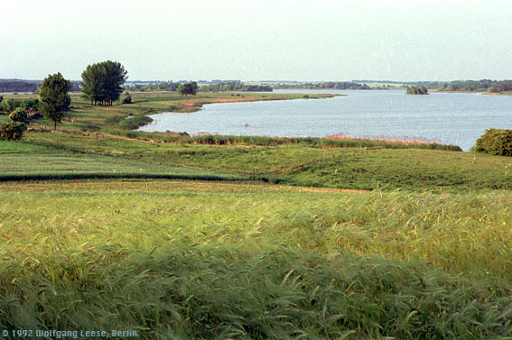 Blick vom Mühlenende auf denZiethensee