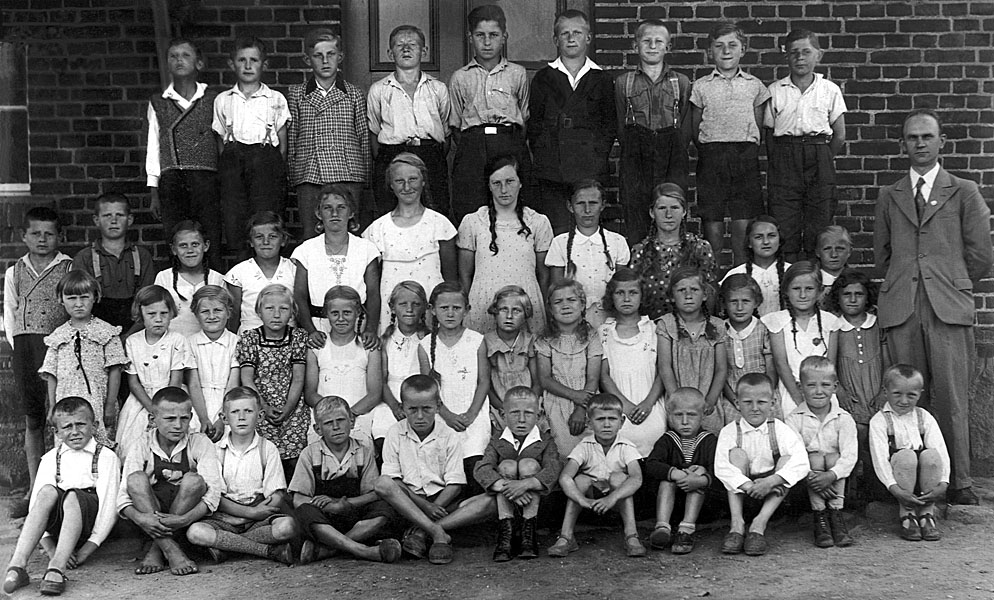 Marienwerder, Dorfschulklasse